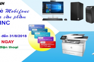 TẶNG THẺ CÀO MOBIFONE KHI MUA SẢN PHẨM HP INC